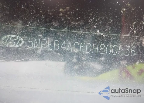 2013 Hyundai Sonata Gls from USA, damaged, VIN 5NPEB4AC6DH800536